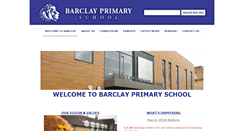 Desktop Screenshot of barclayprimary.net